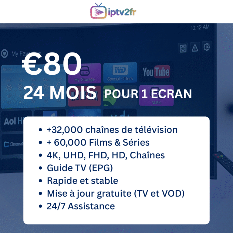 24 MOIS POUR 1 ECRAN