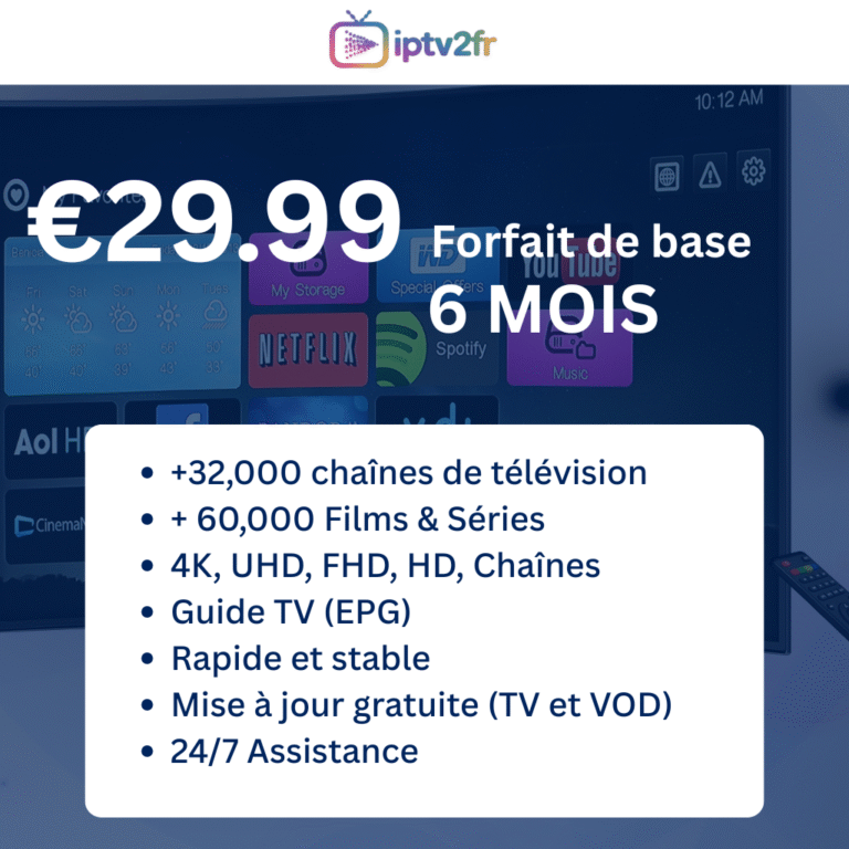 Forfait de base 6 MOIS